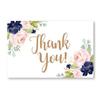 30pcs Leaf Floral Thank You Cards with envelope stickers Invitations Blank inside Greeting Cards postcards Gift Card 9X5.4cm