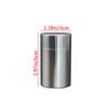 Titanium Alloy Waterproof Pill Box Portable Pill Bottle Pendant Pill Storage Sealed First-Aid Medicine Container With Keychain 4