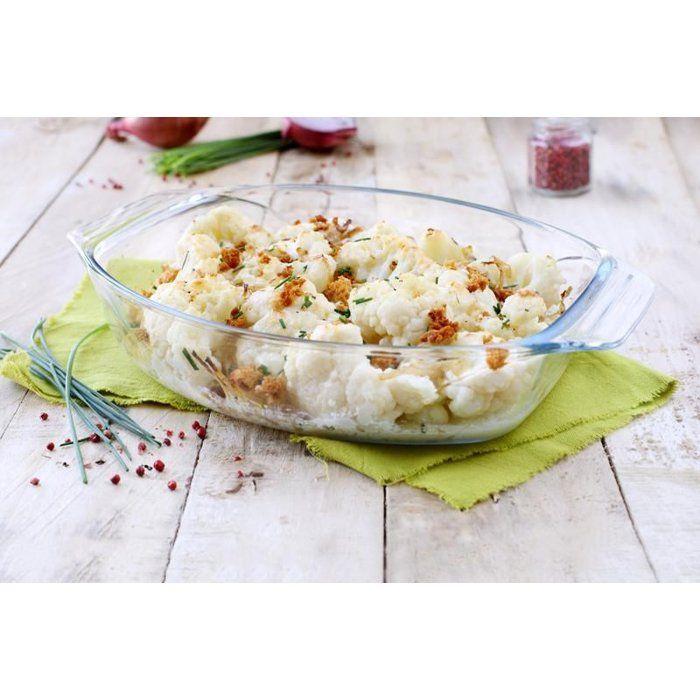 Plat a four ovale - PYREX - Let's Share - 35 x 24 cm - Verre