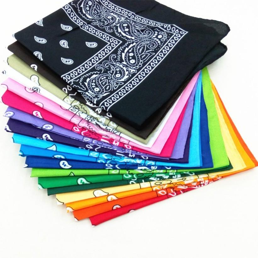 Unisex And Unisex Cotton Turban Headband Denim Men'S Cycling Sports Headwear Wrist Headband Single-Sided Turban Scarf Pattern