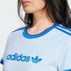 adidas Оригинальная футболка Regular женская синяя IZ2674