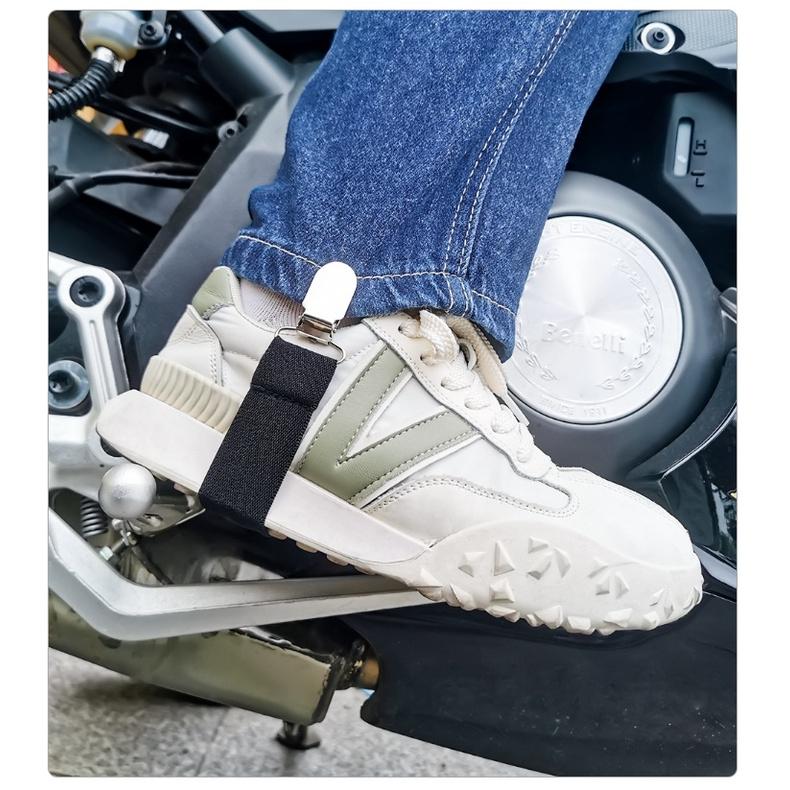 2 шт., штрипки для мотоциклов, штаны, зажимы для ног, эластичные регулируемые ремни, эластичные ремни для ботинок, зажим для брюк, концы брюк, зажим для езды на автомобиле