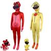 Poppy Adult&Kids Clothing Set Halloween Tights Onesie Cosplay Costume Playtime Cos Jumpsuits Sexy Bodysuit Costume 110CM-200CM