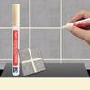 1pc Waterproof White Wall Tile Marker Pen Grout Repair Gap Repair Bathroom Floor Seam Paint Filling Construction Tools