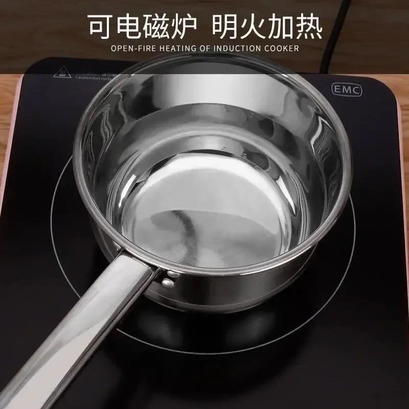 Нержавеющая сталь Пищевая Толстая Бытовая Кухонная Половник для Воды Отбеливателя Короткая Ручка Половник Водяная Ложка Инструменты для Выпечки