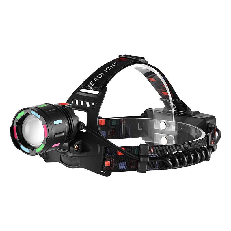 Налобный фонарь Lishi Outdoor с белым лазером и зумом
