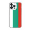 Coque iPhone - Drapeau Bulgarie - iPhone 14 Pro Max - Souple - Multicolore - Verticale