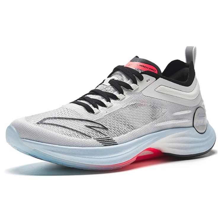 Anta Mah Pro нескользящие износостойкие дышащие низкие кроссовки для бега мужские кроссовки черные белые 112335584-1