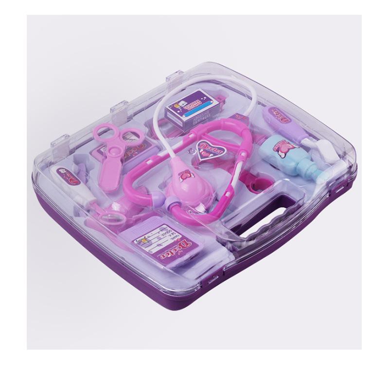 Детский симулятор медицинских инструментов, многокомпонентный портативный медицинский набор, игровой домик, игрушки для врачей