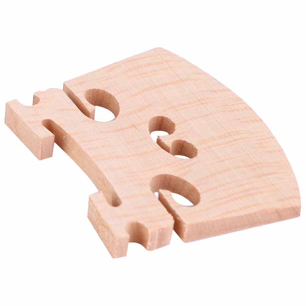 5 Pcs Premium Maple Wooden Violin Bridge Violin Accessory Part for Instrument Learner(1 8)