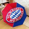 1 шт. Складной зонт FC Bayern München с принтом, автоматический зонт 8-спицевый для путешествий, кемпинга, подарки для фанатов, рождественские подарки