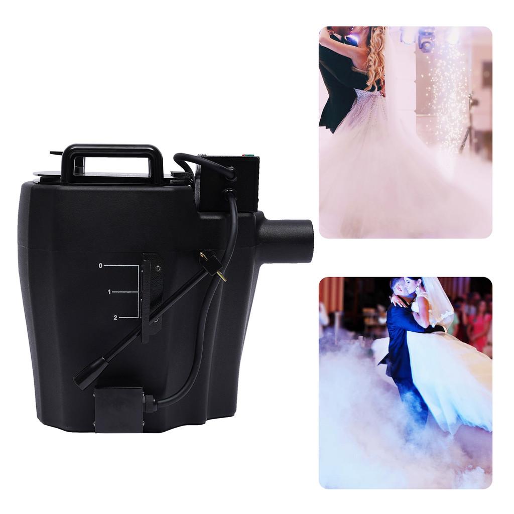 3500W DJ Stage Effect Dry Ice Machine Wedding Party Low Smoke Machine Portable Performance Event Smoke Machine