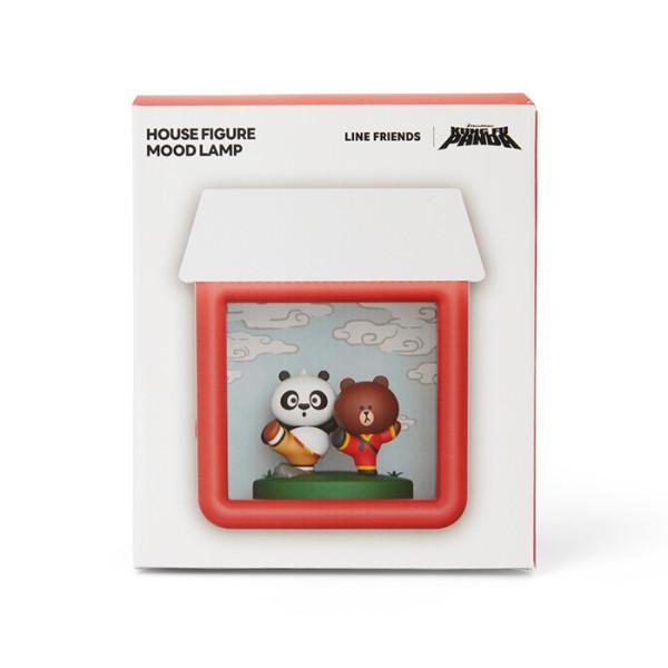 Line Friends l Kung Fu Panda Brown & Po House Figures Mood, etc.