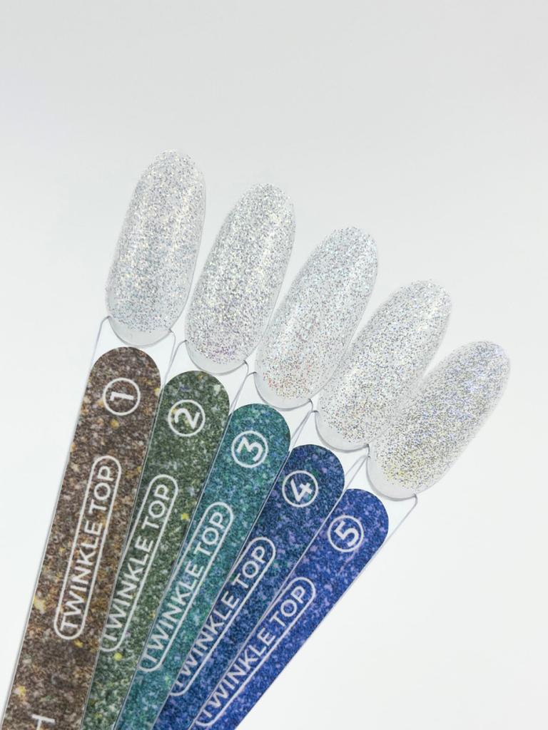 Touch Twinkle Top 03 - Turquoise Top with Reflective Shimmer, 13