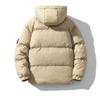 Men's Winter New Korean Version of Cotton-padded Coat Trend Thick Hooded Coat