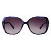 Женские солнцезащитные очки Suzy Levian фиолетовые черепаховые оверсайз линзы фиолетовые