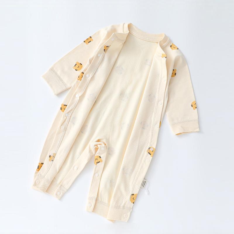 Хлопковый детский комбинезон с кроликом и медведем, комбинезон для новорожденных для мальчиков и девочек, одежда в Корейском стиле, комбинезон для малышей, цельный наряд для малышей, От 0 до 18 месяцев