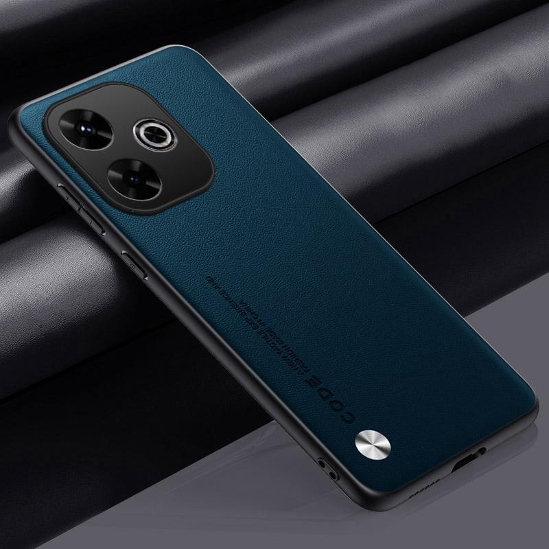 Роскошный чехол из искусственной кожи для Xiaomi Redmi 13 4G 13C 5G Redmi13 C, задняя крышка, матовый силиконовый защитный чехол для телефона Poco M6 4G