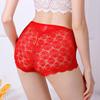 Женские трусики с высокой талией, сексуальное кружевное нижнее белье с вышивкой в виде снежинок, женские бесшовные трусики-лифчики больших размеров