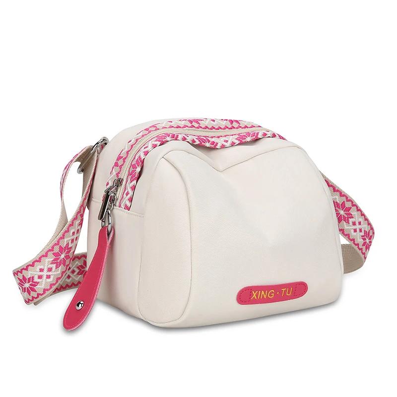 Korean Fashion Women Crossbody Bags Shell Nylon Bag Ladies Small Purses and Handbags Shoulder Bag Women