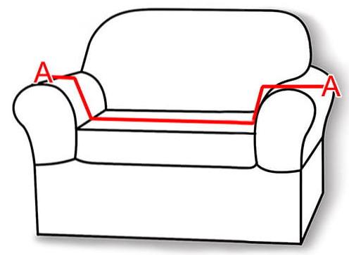 Cashmere Beige Velvet Sofa Armchair Cover 1 Seater [41W-Bka]