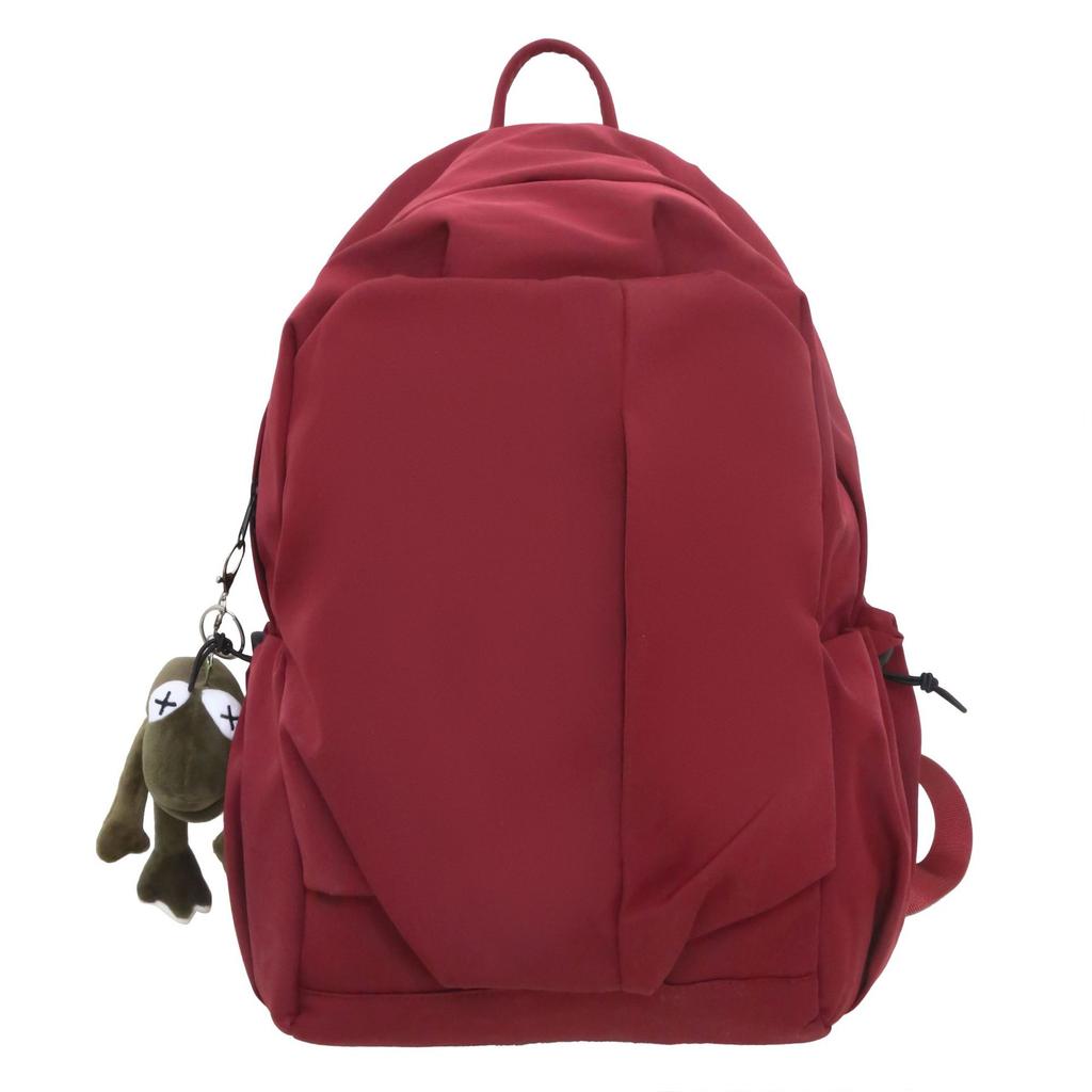 Casual Men's and Women's Bags College Students Ins Cool Simple Backpack High School Students Junior High School Students Bag Large Capacity Backpack.