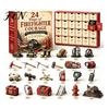 Interactive Parent Child Toy 2026 Career Advent Calendar, 24-Day Countdown Box with Mini Occupation Holiday Gift for Kids Figures, Community