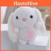 Charming Pink Plush Bunny Keychain Miniature Cuddly Doll Perfect For Children's Presents