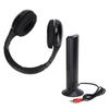 5 In 1 Wireless Headphones HiFi Deep Bass FM Radio Over Ear Headphones with Monitoring for PC TV