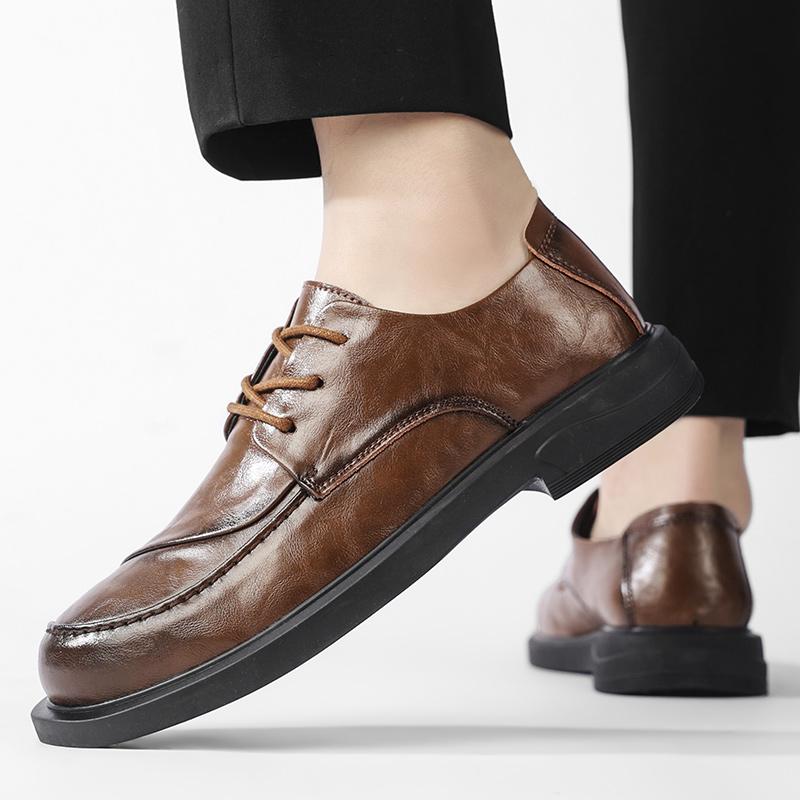 Брендовая мужская обувь из натуральной кожи, универсальные мужские кроссовки, модные мужские туфли-оксфорды, деловая обувь ручной работы