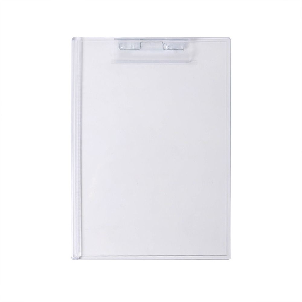 Durable Memo Clipboard Transparent Paper Organizer Portable File Folder Drawing