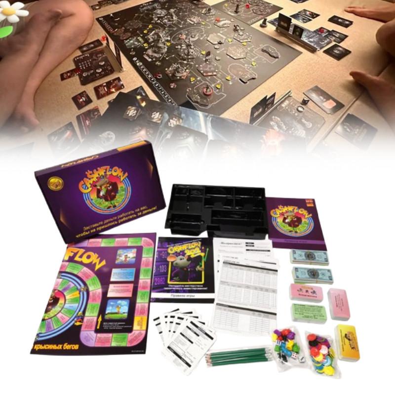 Денежный поток Карточная игра Инвестиции Финансовая Для семьи и друзей