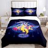 Fantasy Pokmon Fusion Print 3Pcs Bedding Setduvet Cover With 2 Bedropillowcase Home Birthday Gift