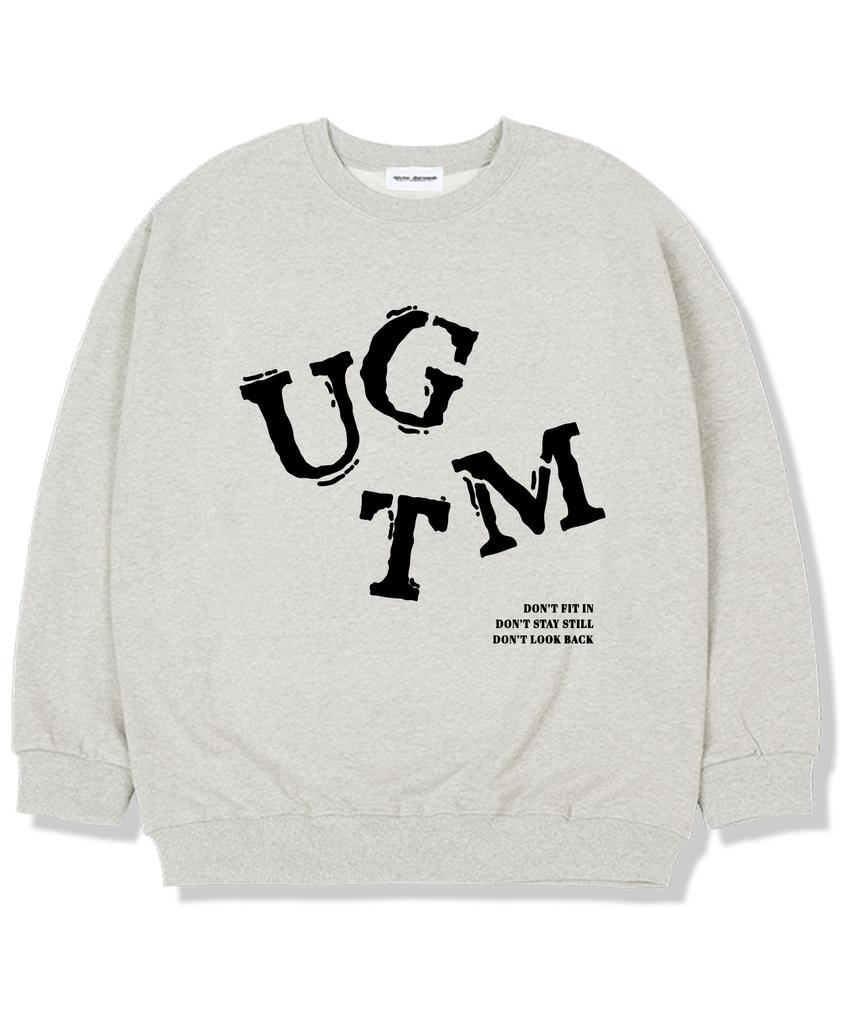 UNION GARMENTS Don Fit Свободная толстовка с флисовой подкладкой Овсяный