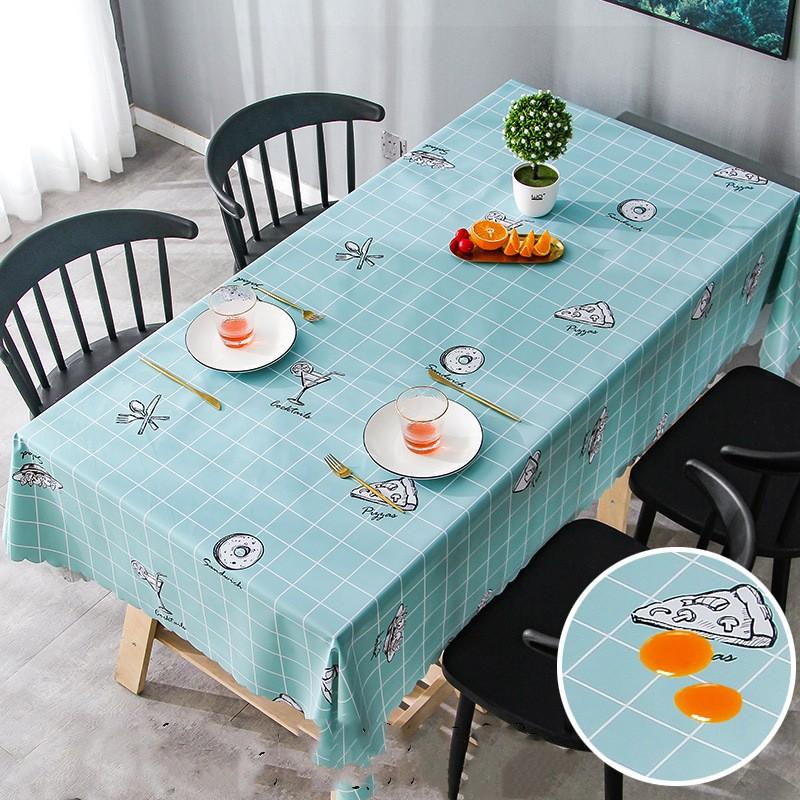 Роскошная высококачественная водонепроницаемая и маслостойкая скатерть из ПВХ, не требующая мытья, прямоугольный бытовой стол, чайный столик и настольная ткань