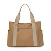 Large Capacity Tote Bag Women's Multi-Compartment Nylon Shoulder Bag