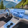 LHD RHD для Chery Tiggo 8 Pro Max 2025-ВЫПУСК Прозрачная внутренняя пленка-наклейка Центральная консоль Переключение передач GPS-навигация Защита от царапин ТПУ