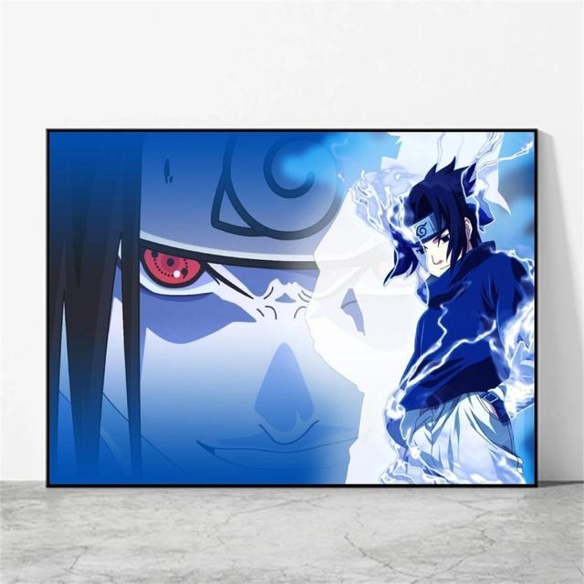 Аниме постер Наруто персонаж манга картина Рождественский подарок настенное художественное украшение классическая картина для семейной комнаты