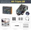 Original V186 Pro Drone Professional Brushless Motor 8K Triple HD Aerial Photography Obstacle Avoidance RC Quadrotor Dron UAV