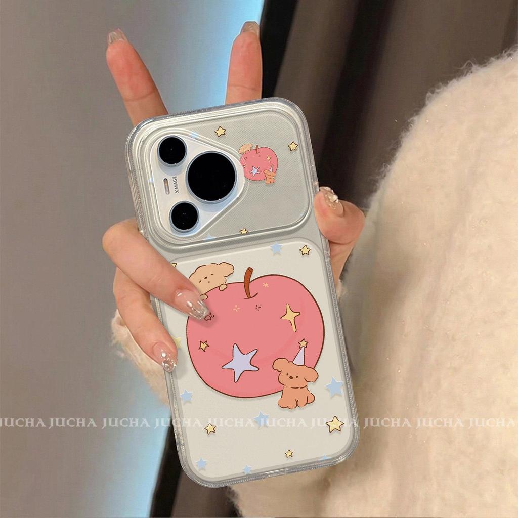 Подходит для чехла мобильного телефона Huawei pura11, полностью закрывающий края, promax, мультяшный, модный, новый, p11, star, apple, щенок