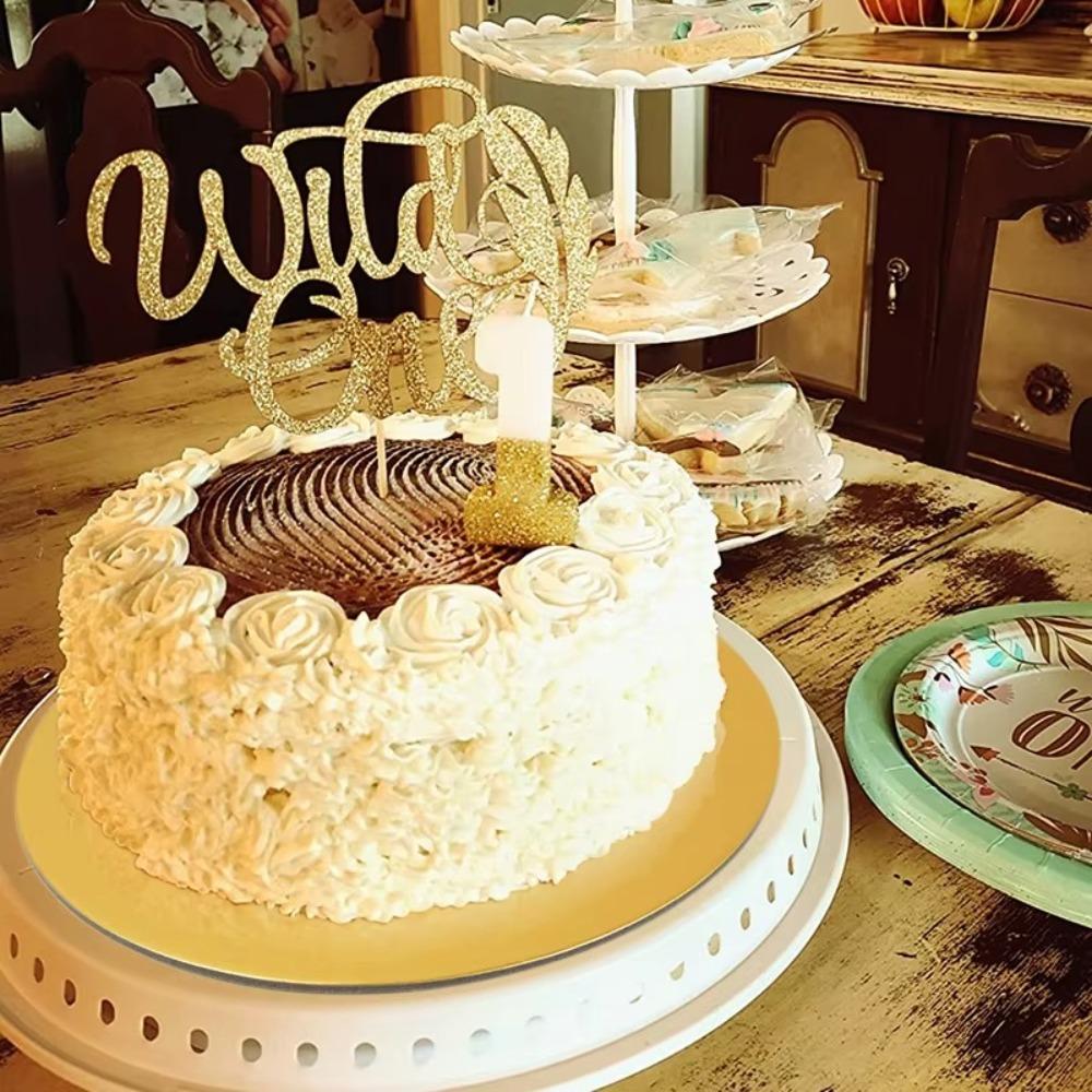 10pcs 6/8/10 Inch Cake Cardboard Golden Cupcake Base Round Cake Board  Cake Decorating Supplies