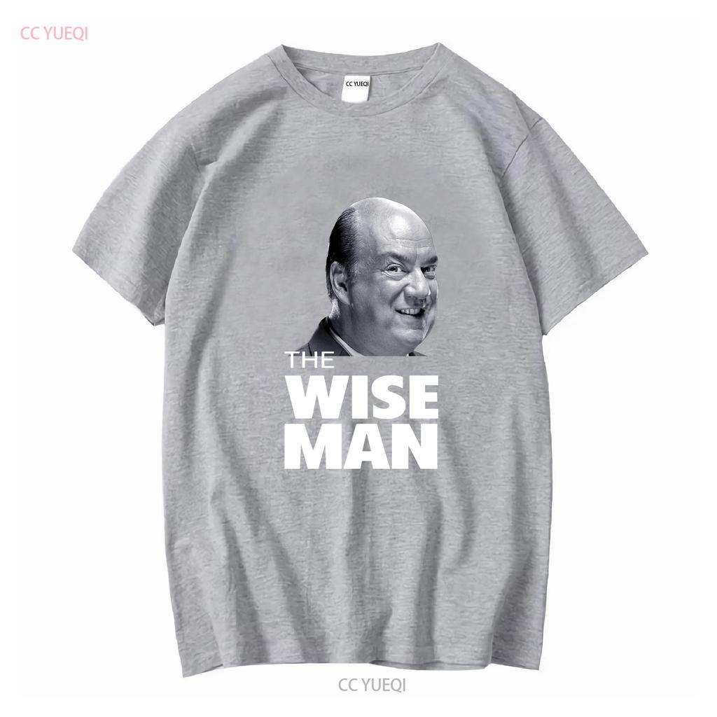 Paul Heyman The Wise Man Black T shirt vintage Washed Unisex Slightly Stretched designer clothes graphic homme Casual Stylish