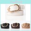 Trendy Black And Coffee Pu Buckle Belts For Students Ideal For Fall Fashion
