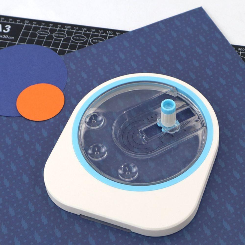 Adjustable Disc Circle Cutter 360° Rotating Circular Cutting Template Cardstock Crafts