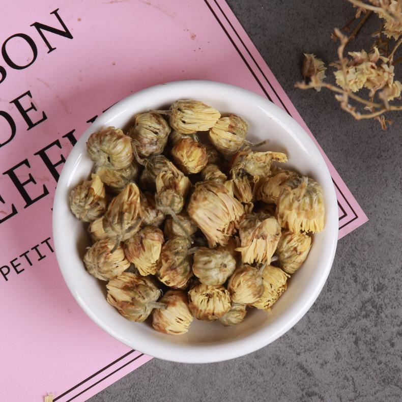 Натуральный китайский зеленый чай с цветками хризантемы, масса нетто 50 гр