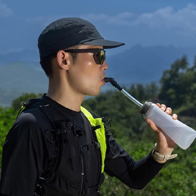 Soft Flask Running Bottles Portable Handheld Soft Folding Water Bottle Running Flask for Sports Hiking Hydrations Pack