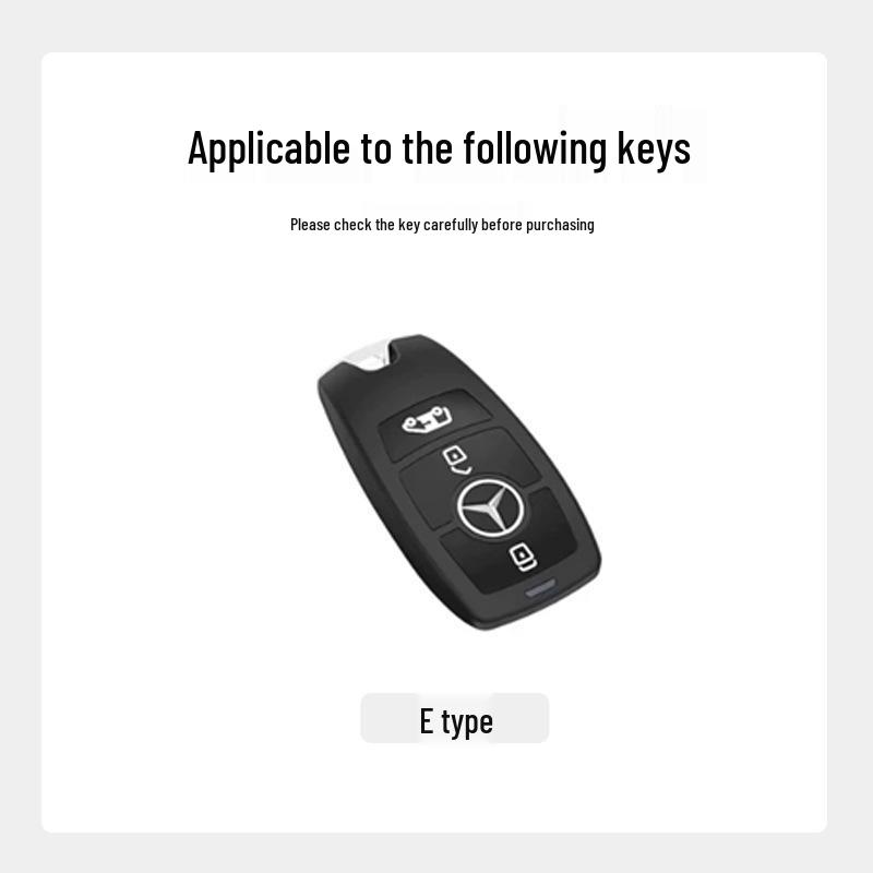 Металлический брелок-чехол для коммерческих фургонов Mercedes-Benz Vito 2.0T 2024 года