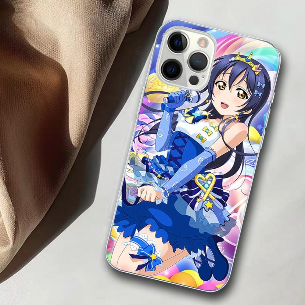 Чехол для телефона Love Live Anime для iPhone 15 14 11 12 13 Mini Pro XS Max Чехол 6 7 8 Plus X XR SE 2020 Funda Shell