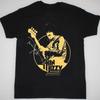 Винтажная черная футболка с коротким рукавом Phil Lynott Thin Lizzy, все размеры, унисекс