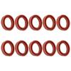 10 шт. Уплотнительные кольца для кофеварки, силиконовые сменные уплотнительные прокладки для эспрессо-машины, детали кухонной техники